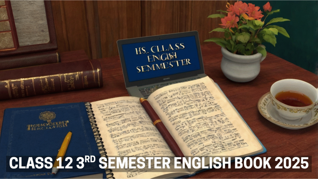 HS CLASS 12 3RD SEMESTER ENGLISH BOOK 2025 PDF: উচ্চমাধ্যমিক তৃতীয় সেমিস্টার ইংরেজি বই ডাউনলোড