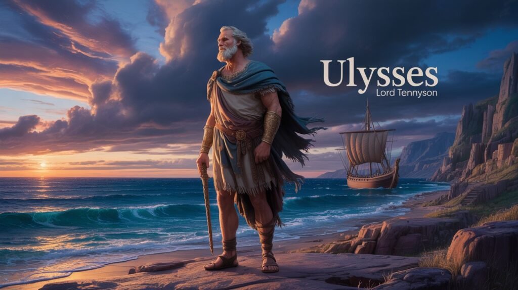 ‘Ulysses’ ALFRED, LORD TENNYSON Summary, Background, Class 12 HS 3rd Semester MCQ Question and Answer