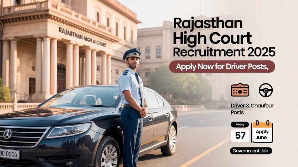 rajasthan high court driver recruitment