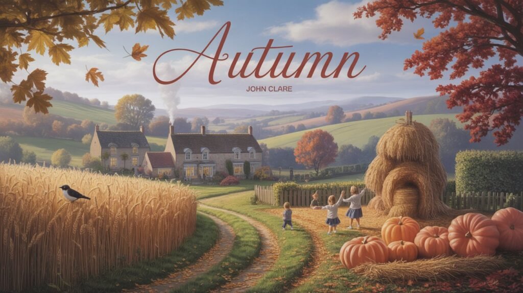 "Autumn" by John Clare Summary, Questions with Answers: Class 9 English Syllabus