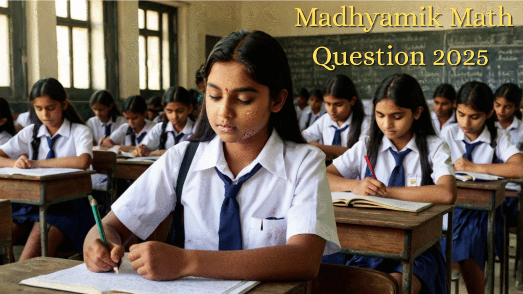 Madhyamik Mathematics Question Paper 2025 WBBSE: মাধ্যমিক অঙ্ক প্রশ্নপত্র 2025!