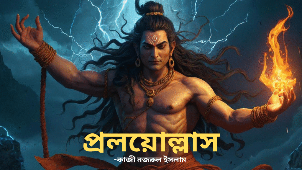 প্রলয়োল্লাস কাজী নজরুল ইসলাম মাধ্যমিক বাংলা প্রশ্ন ও উত্তর: Proloyullash Summary, Questions and Answers