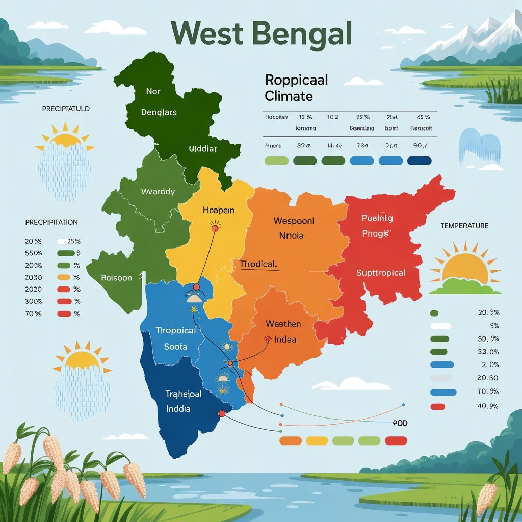 পশ্চিমবঙ্গের-জলবায়ু